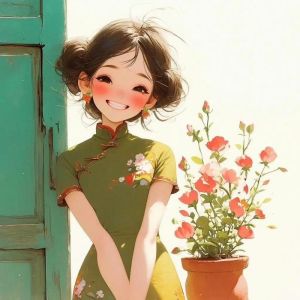 旗袍美女动漫头像_旗袍动漫头像太吸睛！你喜欢这种头像吗？